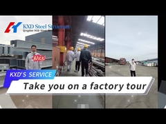 Edificio de apartamentos con marco de acero moderno Centro comercial prefabricado Edificios de almacén de metal