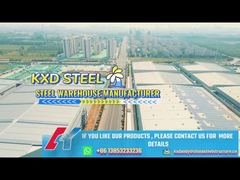 Construcción de edificios industriales de acero de gran altura Construcción de almacenes prefabricados anti-terremoto