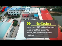 ASTM Edificios industriales prefabricados de acero Taller de construcción de metales Almacén