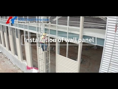 Edificios industriales prefabricados con paredes metálicas